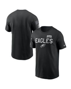 Men's Philadelphia Eagles Black 2026 Salute to Service Sideline Dri-FIT T-Shirt