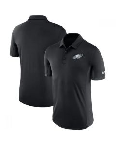 Men's Philadelphia Eagles Black Evergreen Polo
