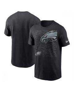 Men's Philadelphia Eagles Black T-Shirt (Style 2)