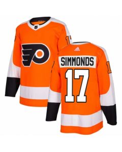 Men's Philadelphia Flyers #17 Wayne Simmonds Orange Stitched NHL Jersey