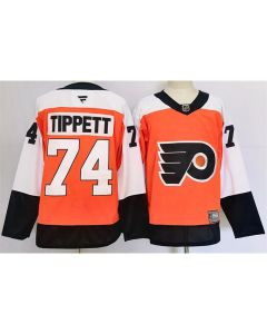 Men's Philadelphia Flyers #74 Owen Tippett Orange 2024 Stitched Jersey