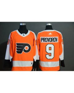 Men's Philadelphia Flyers #9 Ivan Provorov Orange Stitched NHL Jersey
