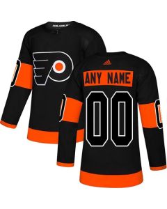 Men's Philadelphia Flyers Black Custom Name Number Size NHL Stitched Jersey