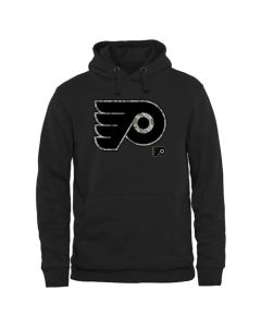 Men's Philadelphia Flyers Black Rink Warrior Pullover Hoodie
