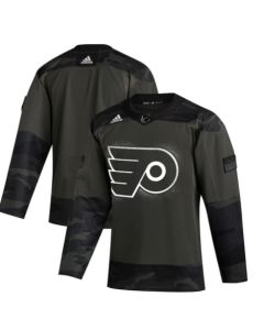 Men's Philadelphia Flyers Blank 2019 Black Camo Stitched NHL Jersey