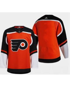 Men's Philadelphia Flyers Blank 2021 Orange Reverse Retro Stitched Jersey