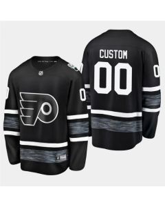 Men's Philadelphia Flyers Custom 2019 NHL All Star Black Stitched Jersey