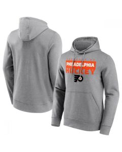 Men's Philadelphia Flyers Grey Gain Ground Hoodie