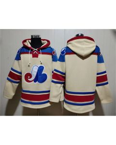 Men's Philadelphia Phillies Cream Ageless Must-Have Lace-Up Pullover Hoodie (Cream)