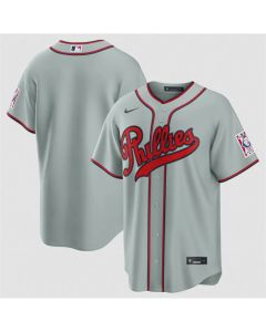 Men's Philadelphia Phillies Gray 2026 Field of Dreams Stadium Baseball Jersey (Gray)