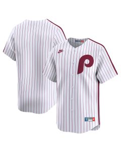 Men's Philadelphia Phillies White Cooperstown Collection Limited Jersey (White)