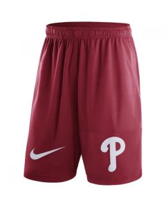 Men's Philadelphia Phillies Red Dry Fly Shorts