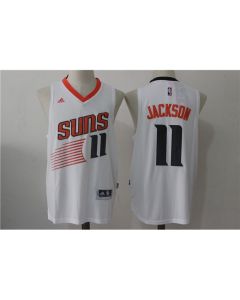 Men's Phoenix Suns #11 Josh Jackson White Stitched NBA Jersey