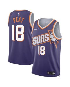 Men's Phoenix Suns #18 Koa Peat Purple 2026 Draft Icon Edition Jersey (Purple)