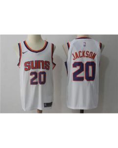Men's Phoenix Suns #20 Josh Jackson White Stitched NBA Jersey