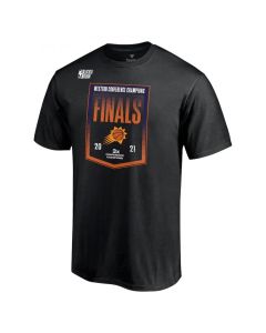 Men's Phoenix Suns 2021 Black Western Conference Champions NBA T-Shirt