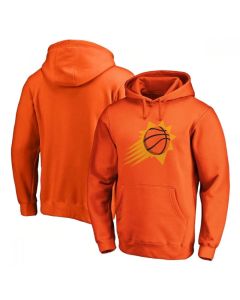 Men's Phoenix Suns 2021 Orange Primary Team Logo Pullover Hoodie