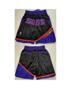 Men's Phoenix Suns Black Shorts (Run Small)
