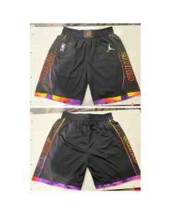 Men's Phoenix Suns Black Shorts (Run Small) (Style 2)