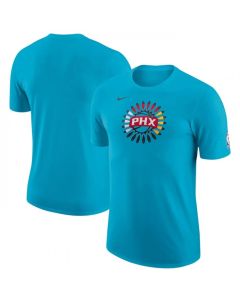 Men's Phoenix Suns Blue 2022/23 City Edition Essential Warmup T-Shirt