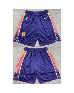 Men's Phoenix Suns Purple City Edition Shorts (Run Small)