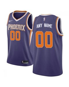 Men's Phoenix Suns Purple Customized Stitched NBA Jersey
