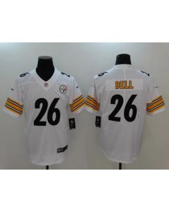 Men's Pisttburgn Steelers #26 Le'Veon Bell White Vapor Untouchable Player Limited Jersey