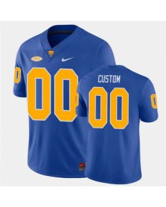 Men's Pittsburgh Panthers ACTIVE PLAYER Custom Royal Stitched Football Jersey