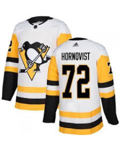 Men's Pittsburgh Penguins #72 Patric Hornqvist White Stitched NHL Jersey