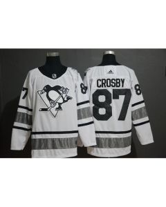 Men's Pittsburgh Penguins #87 Sidney Crosby White 2019 NHL All-Star Game Jersey