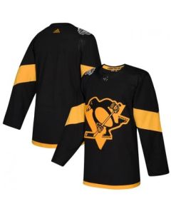 Men's Pittsburgh Penguins Black 2019 NHL Stadium Series Stitched Jersey