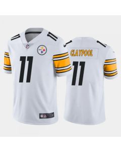 Men's Pittsburgh Steelers #11 Chase Claypool White Vapor Untouchable Limited Stitched Jersey