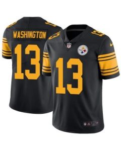 Men's Pittsburgh Steelers #13 James Washington Black Color Rush Limited Stitched NFL Jersey