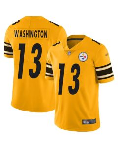 Men's Pittsburgh Steelers #13 James Washington Gold Inverted Legend Stitched NFL Jersey