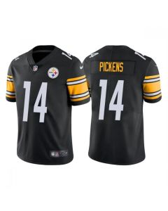 Men's Pittsburgh Steelers #14 George Pickens Black Vapor Untouchable Limited Stitched Jersey