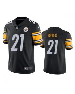 Men's Pittsburgh Steelers #21 Tre Norwood Black Vapor Untouchable Limited Stitched Jersey (Black)