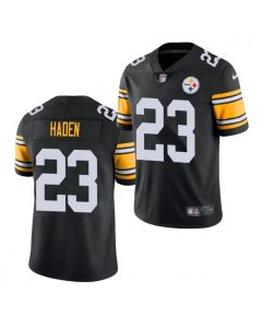 Men's Pittsburgh Steelers #23 Joe Haden Black Limited Stitched Jersey