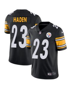 Men's Pittsburgh Steelers #23 Joe Haden Black Vapor Untouchable Limited Stitched NFL Jersey