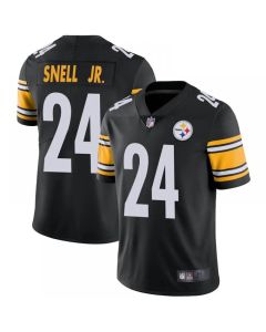 Men's Pittsburgh Steelers #24 Benny Snell Jr. Black Vapor Untouchable Limited Stitched Jersey