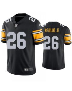 Men's Pittsburgh Steelers #26 Anthony McFarland Black Vapor Untouchable Limited Stitched Jersey