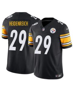 Men's Pittsburgh Steelers #29 Eli Heidenreich Black 2026 NFL Draft Vapor F.U.S.E. Limited Jersey (Black)