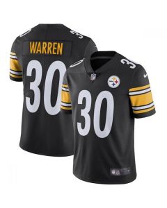 Men's Pittsburgh Steelers #30 Jaylen Warren Black Vapor Untouchable Limited Stitched Jersey