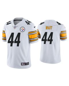 Men's Pittsburgh Steelers #44 Derek Watt White Vapor Untouchable Limited Stitched Jersey