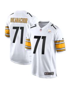 Men's Pittsburgh Steelers #71 Max Iheanachor White 2026 NFL Draft Game Jersey