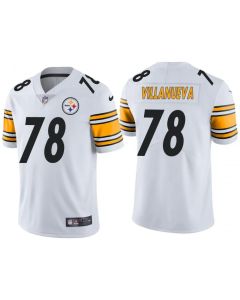 Men's Pittsburgh Steelers #78 Alejandro Villanueva White Vapor Untouchable Limited Stitched Jersey