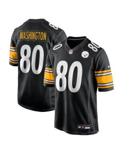 Men's Pittsburgh Steelers #80 Darnell Washington Nike Black Game Jersey