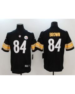 Men's Pittsburgh Steelers #84 Antonio Brown Black Vapor Untouchable Limited Stitched NFL Jersey