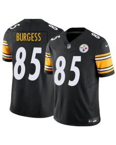 Men's Pittsburgh Steelers #85 Cole Burgess Black 2026 F.U.S.E. Vapor Limited Stitched Football Jersey (Black)