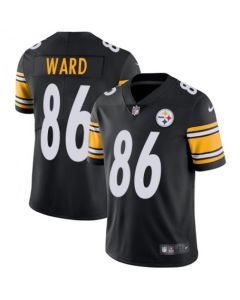 Men's Pittsburgh Steelers #86 Hines Ward Black Vapor Untouchable Limited Stitched Jersey