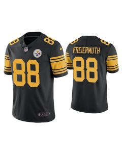 Men's Pittsburgh Steelers #88 Pat Freiermuth Black Vapor Untouchable Limited Stitched Jersey (Black)